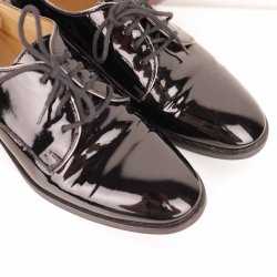 Lloyd flot klassisk sort lak snrresko NSN str. 38 (40)
