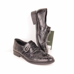 Sofie Schnoor sort flad sko sort m slv nitter 37 (40)