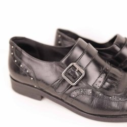 Sofie Schnoor sort flad sko sort m slv nitter 37 (40)