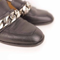 Notabene sort loofer m slv detaljer str. 37 (40)