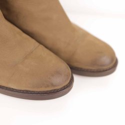 A Pair kort stvle khaki glat ruskind  NSN 38 (40)