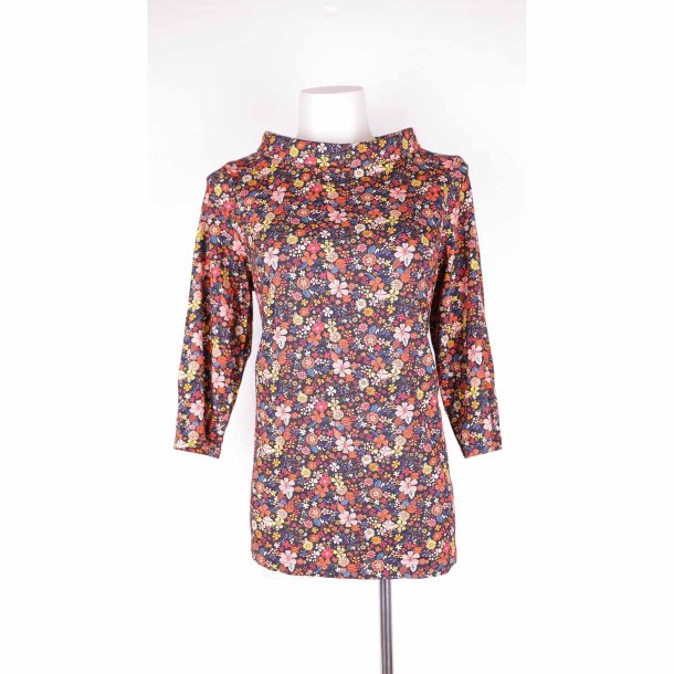 du Milde ETC jersey bluse med print som ny XL (40)