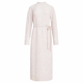 Smashed Lemon strik kjole sand uld/acryl NY! 2XL (41)