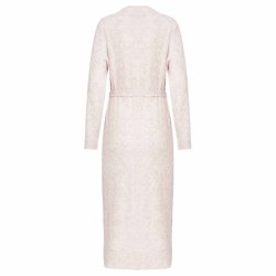 Smashed Lemon strik kjole sand uld/acryl NY! 2XL (41)