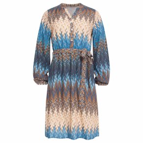 Smashed lemon kjole viscose m. blte NY! (41)