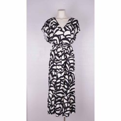 Smashed Lemon maxi kjole 100% rayon NY! (41)