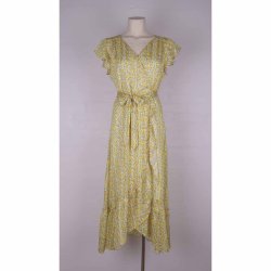 Smashed Lemon midi kjole m flse detalje NY! (41)