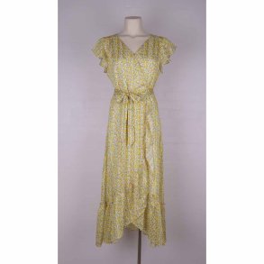 Smashed Lemon midi kjole m flse detalje NY! (41)