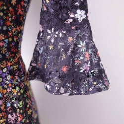 Loco Lux kort fin blonde kjole polyester NY! (41)