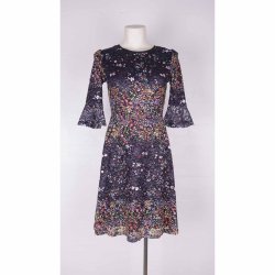 Loco Lux kort fin blonde kjole polyester NY! (41)