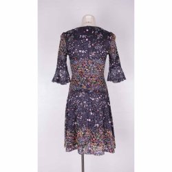 Loco Lux kort fin blonde kjole polyester NY! (41)