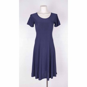 Loco Lux kjole polyester jersey navy NY! (41)