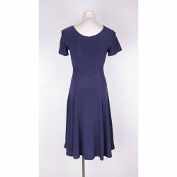 Loco Lux kjole polyester jersey navy NY! (41)