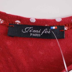 Timi Dress, Red Dots, NY, Viscose/Elastan (41)