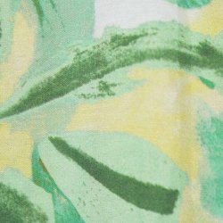 Vegas kort kjole grnt print 80%tencel 20%lin NY (41)