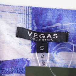 Vegas kjole bl� 80%tencl/20%lin NY! str. S (41)