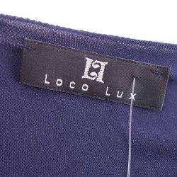 Loco Luxe Paris Cph, Cardigan, Navy  NY! One size (41)