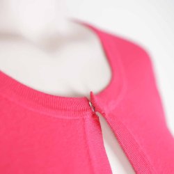 smashed Lemon kort viscose strik cardi. NY! M (41)