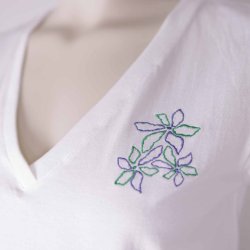 Smashed Lemon T-shirt 100%bomuld bl. NY! S (41)