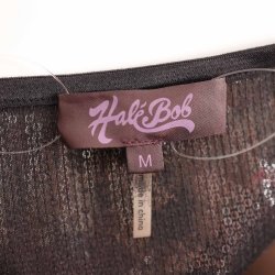 Hale bob kort kjole multi farvet pallietter str. M (42)