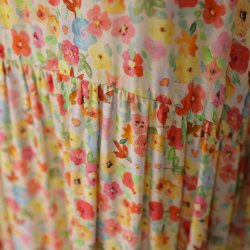 du Milde ETC midi kjole viscose VIOLA som ny M (42)