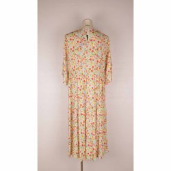 du Milde ETC midi kjole viscose VIOLA som ny M (42)