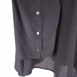 Heartmade sort silke skjorte m vidde i rmer 38  (43)