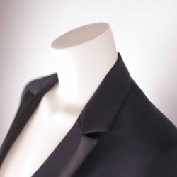 Mads Nrgaard flot smocking blazer sort lille 40 (43)