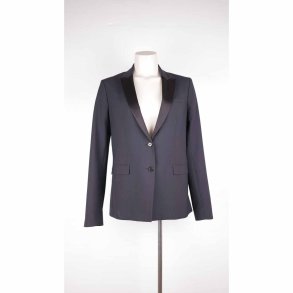 Mads Nrgaard flot smocking blazer sort lille 40 (43)