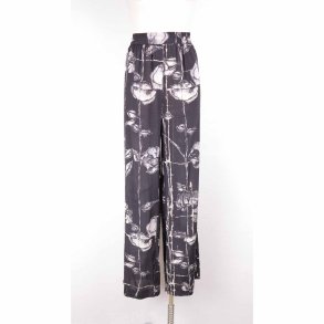 Heartmade vide bukser m.elasik talje 100% silke 40 (43)