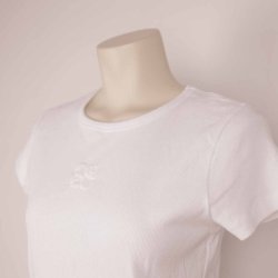 My Essential Wardrobe rib t-shirt cotton str. L (43)