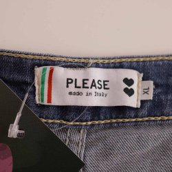 Please blue jeans soft denim m vidde str. XL (43)