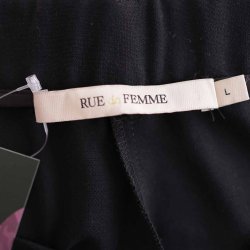 Rue de Femme sorte bukser fed viscose punto L (43)