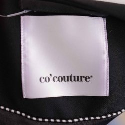 Co`Couture kort jakke sort viscose/poly str. L (43)