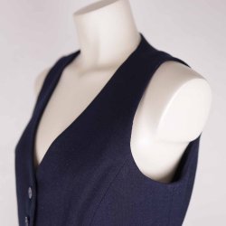 Rue de Femme vest navy m glitter polyester M (43)
