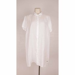 Mos Mosh kort hvis skj kjole/tunika linn G60 L (43)