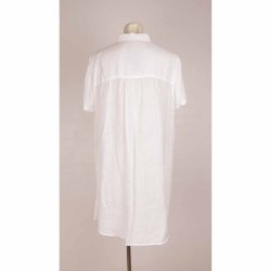 Mos Mosh kort hvis skj kjole/tunika linn G60 L (43)