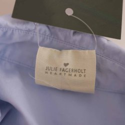 Hartmade baby blue 100% poplin skj G61 cm 40  (43)