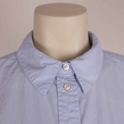 Hartmade baby blue 100% poplin skj G61 cm 40  (43)