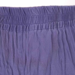 Julie Fagerholt navy silkebukser str. 38 (43)