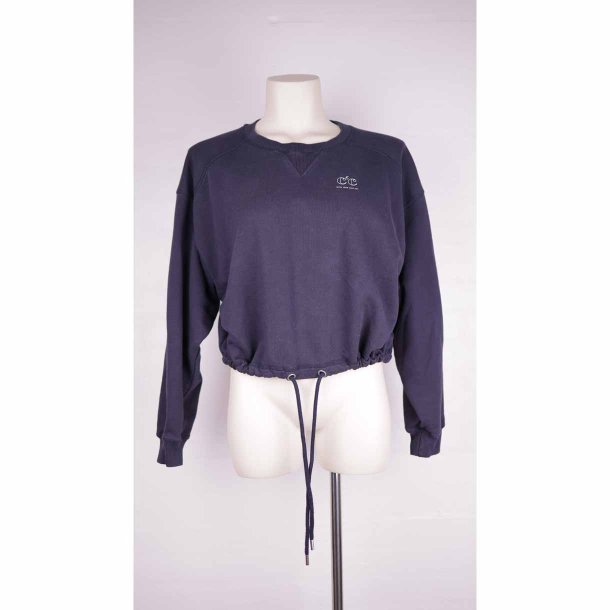 Co`Couture navy sweatshirt bomuld str. M (43)