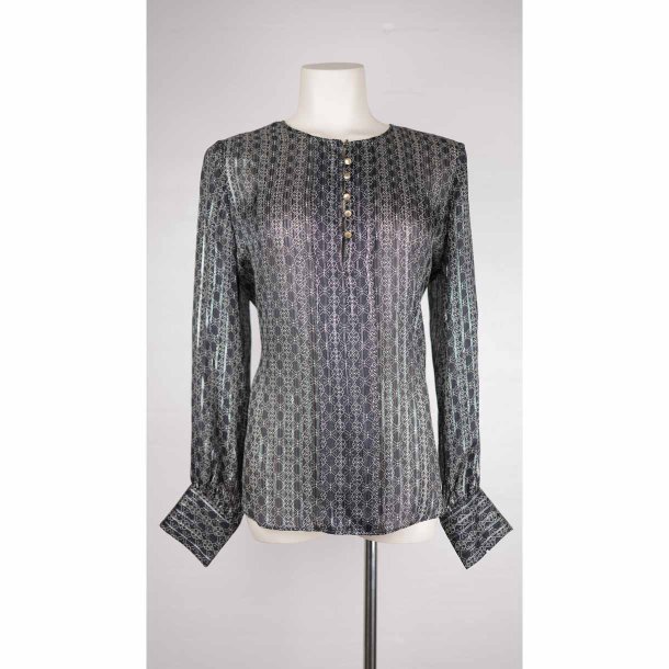 Mos Mosh skjorte bluse m glitter str.S (44)