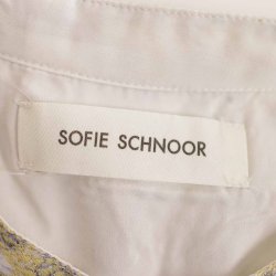 Sofie Schnoor, som ny, str 38, g 59, bl med guld (36)