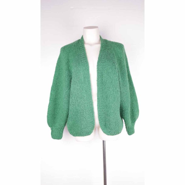 Noella strik cardigan grs grn acryle/wool XL (46)