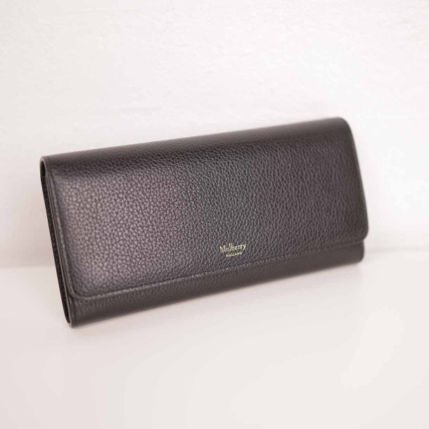 Slges   Mulberry Continental Wallet i sort (47)