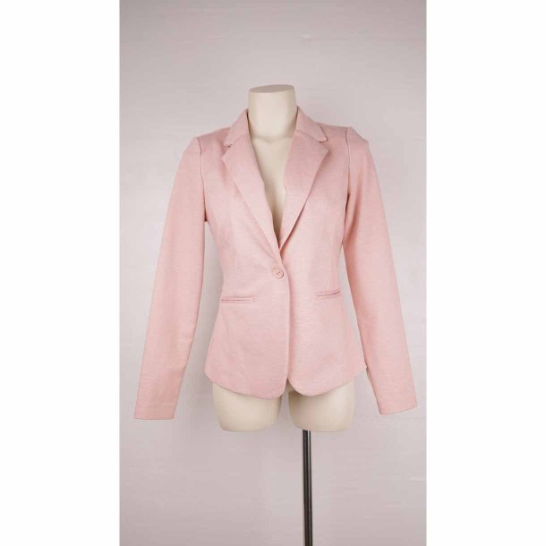 Ichi kort blazer powder rose str. S (48)