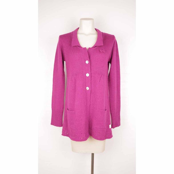Odd Molly cardigan str 4 mrk pink m uld, fin   (5)