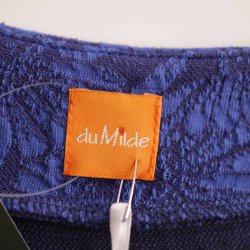 Dumilde kjole XL, bl jaquard, NY m tags (5)
