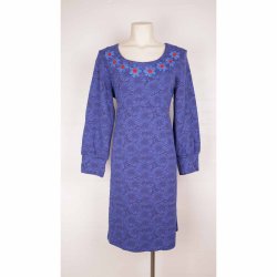 Dumilde kjole XL, bl jaquard, NY m tags (5)