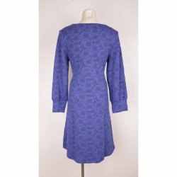 Dumilde kjole XL, bl jaquard, NY m tags (5)